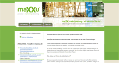 Desktop Screenshot of maxxu.de