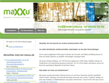 Tablet Screenshot of maxxu.de